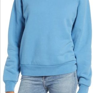 Reformation sweatshirt medium blue